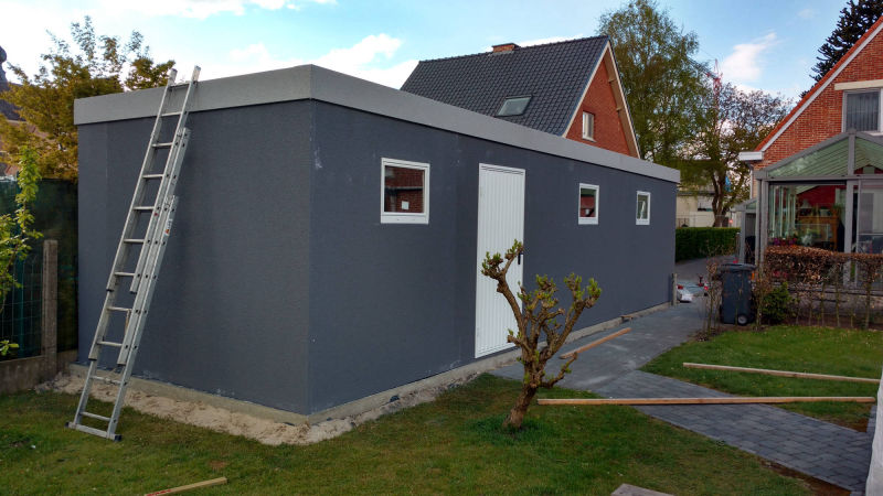 Referenties prefab garagebouw | D-Lux Systemen Benelux